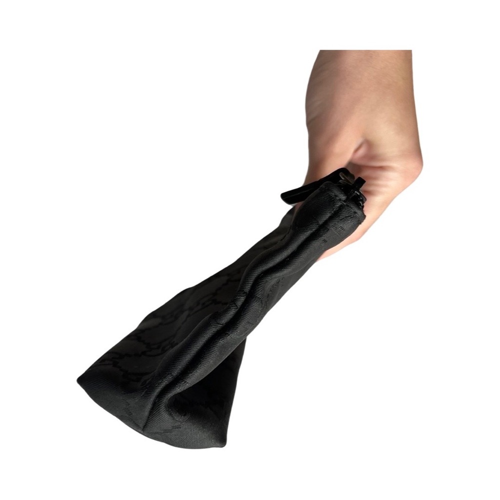 GUCCI Nylon Monogram Cosmetic Pouch black - Picture 3 of 9